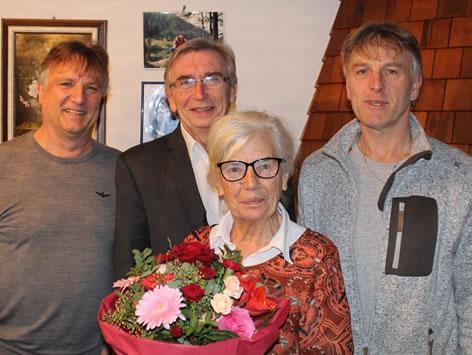 Christine Finger feiert 80. Geburtstag