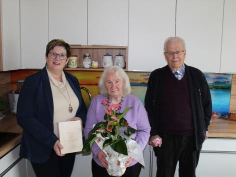 Herta Vass feierte ihren 80. Geburtstag