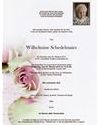 Wir trauern um Wilhelmine Schedelmaier