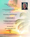 Wir trauern um Christine Schachinger